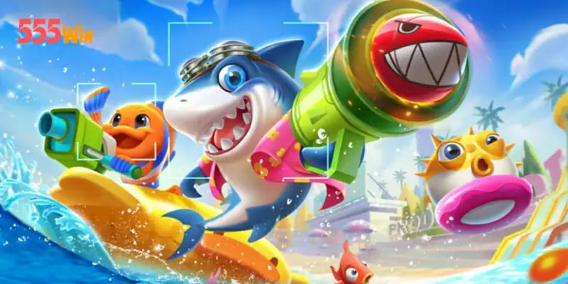Giới thiệu vài nét hay về sảnh game bắn cá 555WIN